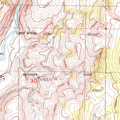 United States Geological Survey White Flats, NV (1985, 24000-Scale) digital map