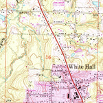 United States Geological Survey White Hall, AR (1970, 24000-Scale) digital map