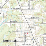 United States Geological Survey White Hall, AR (2020, 24000-Scale) digital map