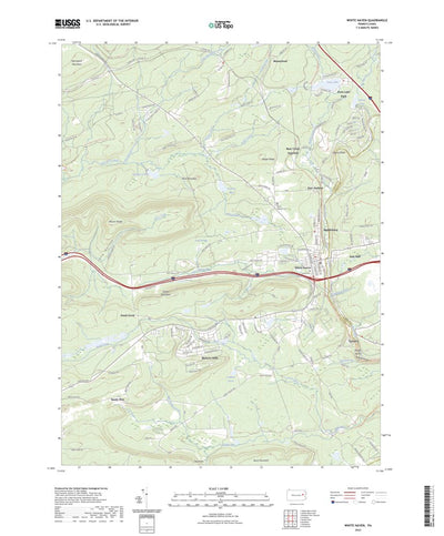 United States Geological Survey White Haven, PA (2023, 24000-Scale) digital map