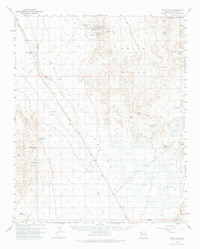 United States Geological Survey White Hills, AZ (1960, 62500-Scale) digital map