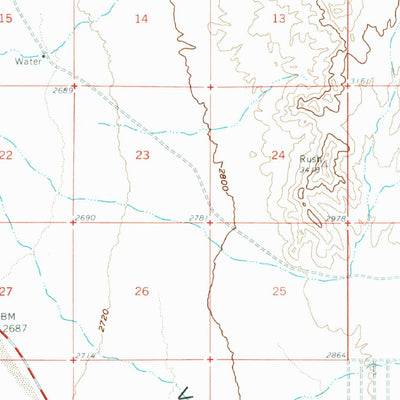 United States Geological Survey White Hills, AZ (1960, 62500-Scale) digital map