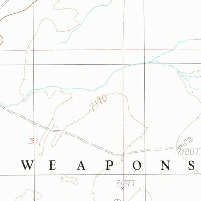 United States Geological Survey White Hills, CA (1983, 24000-Scale) digital map