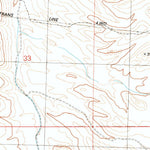 United States Geological Survey White Hills East, AZ (1989, 24000-Scale) digital map