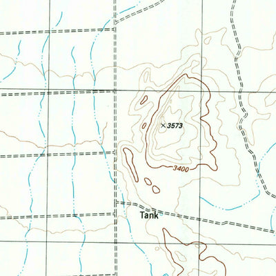 United States Geological Survey White Hills, TX (1983, 24000-Scale) digital map