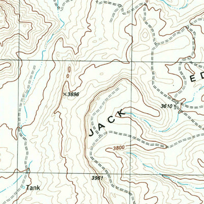 United States Geological Survey White Hills, TX (1983, 24000-Scale) digital map