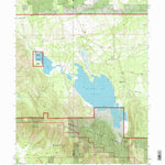 United States Geological Survey White Horse, CA (1993, 24000-Scale) digital map
