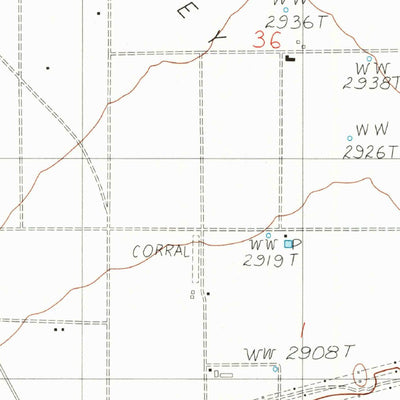 United States Geological Survey White Horse Mountain, CA (1982, 24000-Scale) digital map