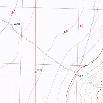United States Geological Survey White Horse Mountain, NV (1982, 24000-Scale) digital map
