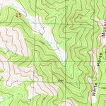 United States Geological Survey White Horse Mountain, NV (1982, 24000-Scale) digital map