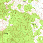 United States Geological Survey White Horse Pass, NV (1972, 24000-Scale) digital map