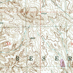 United States Geological Survey White Horse, SD (1952, 24000-Scale) digital map