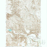 United States Geological Survey White Horse, SD (1952, 24000-Scale) digital map