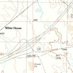 United States Geological Survey White House, UT (1991, 24000-Scale) digital map
