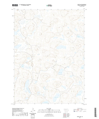 United States Geological Survey White Lake, NE (2021, 24000-Scale) digital map