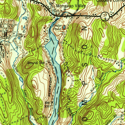 United States Geological Survey White Lake, NY-PA (1942, 62500-Scale) digital map