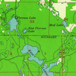 United States Geological Survey White Lake, WI (1952, 48000-Scale) digital map
