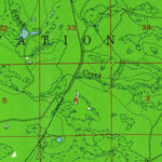United States Geological Survey White Lake, WI (1952, 48000-Scale) digital map