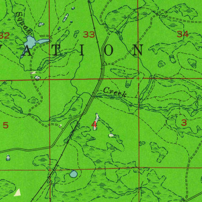 United States Geological Survey White Lake, WI (1952, 48000-Scale) digital map