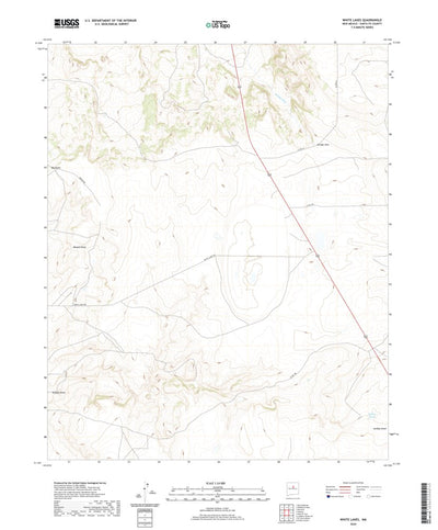 United States Geological Survey White Lakes, NM (2020, 24000-Scale) digital map