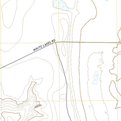 United States Geological Survey White Lakes, NM (2020, 24000-Scale) digital map