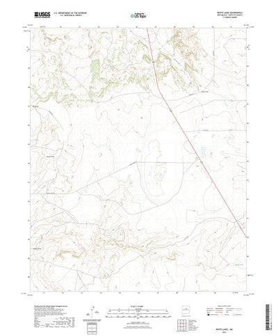 United States Geological Survey White Lakes, NM (2023, 24000-Scale) digital map