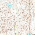 United States Geological Survey White Lakes, WA (1980, 24000-Scale) digital map