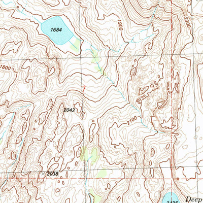 United States Geological Survey White Lakes, WA (1980, 24000-Scale) digital map