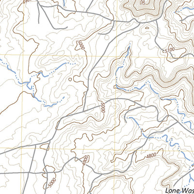 United States Geological Survey White Mesa Village, UT (2023, 24000-Scale) digital map