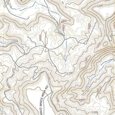 United States Geological Survey White Mesa Village, UT (2023, 24000-Scale) digital map