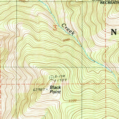United States Geological Survey White Monument, ID-OR (1990, 24000-Scale) digital map