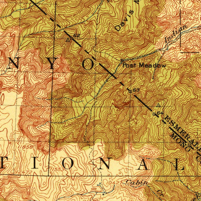 United States Geological Survey White Mountain, CA-NV (1917, 125000-Scale) digital map
