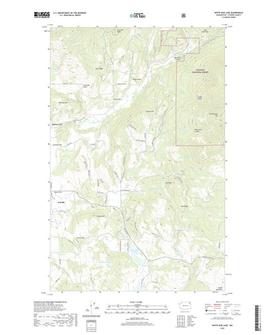 United States Geological Survey White Mud Lake, WA (2020, 24000-Scale) digital map