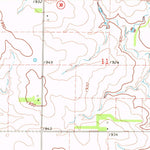 United States Geological Survey White NE, SD (1970, 24000-Scale) digital map