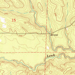 United States Geological Survey White Oak, AL (1968, 24000-Scale) digital map