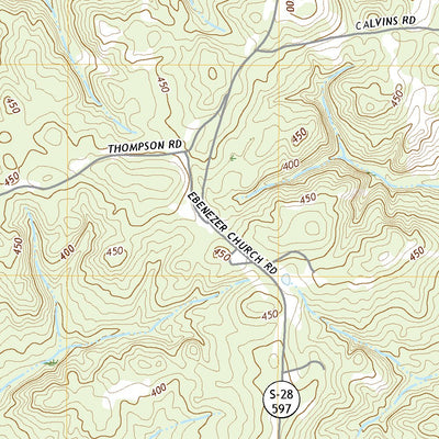 United States Geological Survey White Oak Creek, SC (2020, 24000-Scale) digital map