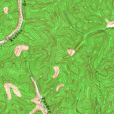 United States Geological Survey White Oak, KY (1965, 24000-Scale) digital map