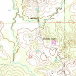 United States Geological Survey White Oak, MS (1968, 24000-Scale) digital map