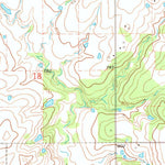 United States Geological Survey White Oak, OK (1970, 24000-Scale) digital map