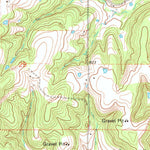 United States Geological Survey White Oak, OK (1970, 24000-Scale) digital map