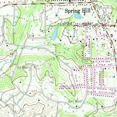 United States Geological Survey White Oak, TX (1960, 24000-Scale) digital map