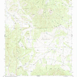 United States Geological Survey White Oaks North, NM (1973, 24000-Scale) digital map