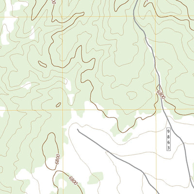 United States Geological Survey White Oaks North, NM (2023, 24000-Scale) digital map