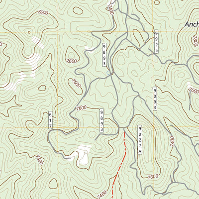 United States Geological Survey White Oaks North, NM (2023, 24000-Scale) digital map