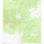 United States Geological Survey White Oaks South, NM (1973, 24000-Scale) digital map