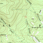 United States Geological Survey White Oaks South, NM (1973, 24000-Scale) digital map