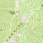 United States Geological Survey White Oaks South, NM (1973, 24000-Scale) digital map
