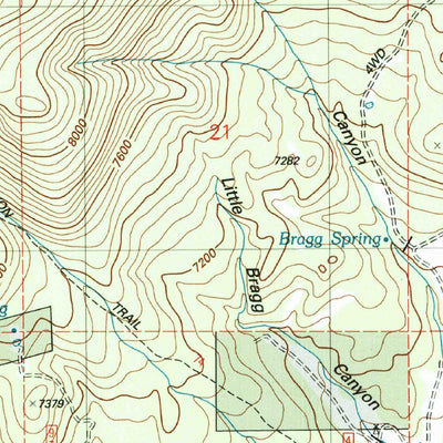 United States Geological Survey White Oaks South, NM (2004, 24000-Scale) digital map