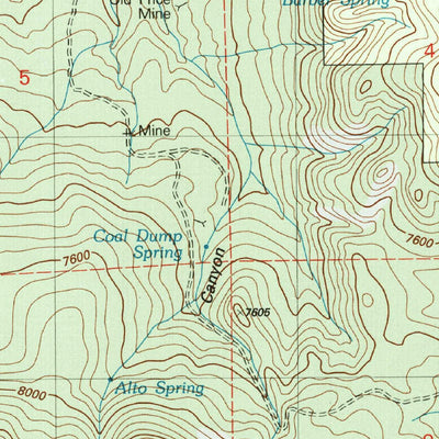 United States Geological Survey White Oaks South, NM (2004, 24000-Scale) digital map