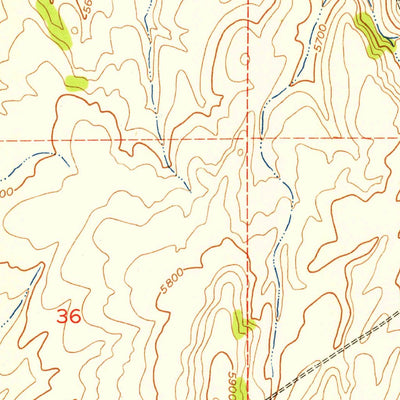 United States Geological Survey White Owl Butte, ID (1951, 24000-Scale) digital map